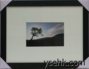 黑色简约相框制作
