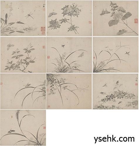 明 册页,高仿复制画