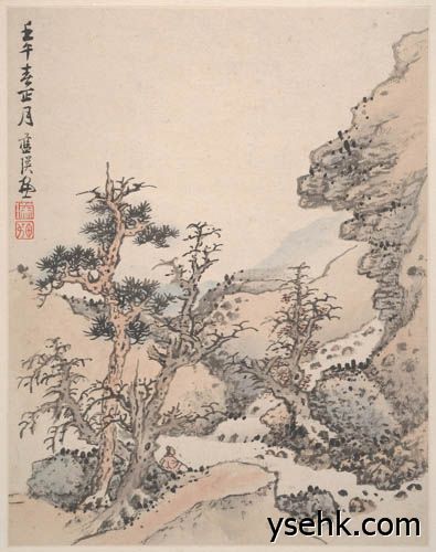 明 仿宋元册页,高仿复制画